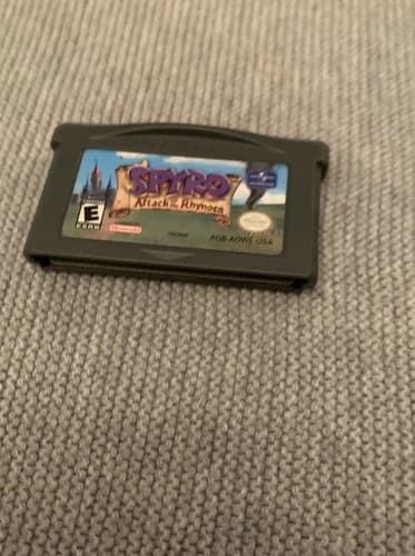 Game Boy Advance Spyro: Attack of the Rhynocs Nintendo GBA Authentic Saves