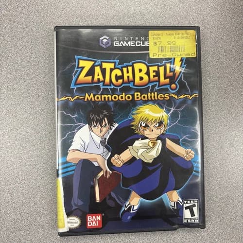 Zatch Bell Mamodo Battles (Nintendo GameCube, 2005) CIB