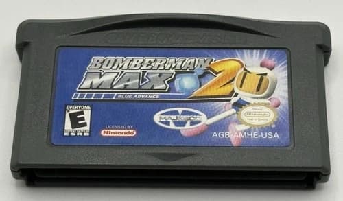 Bomberman Max 2 Blue Advance (Nintendo GameBoy Advance | GBA) - Tested
