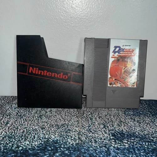 Nintendo NES Double Dribble Basketball Game, Tested And Working