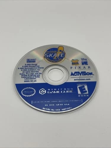 Disney's Extreme Skate Adventure Nintendo GameCube Disc Only - Tested & Working