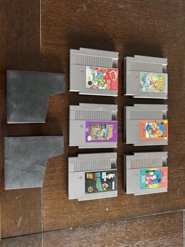 6 NES Games - Bubble Bobble - Bayou Billy - Exodus Ultima - Ice Climber -