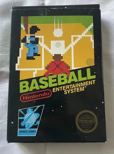 Nintendo NES Baseball Complete In Box