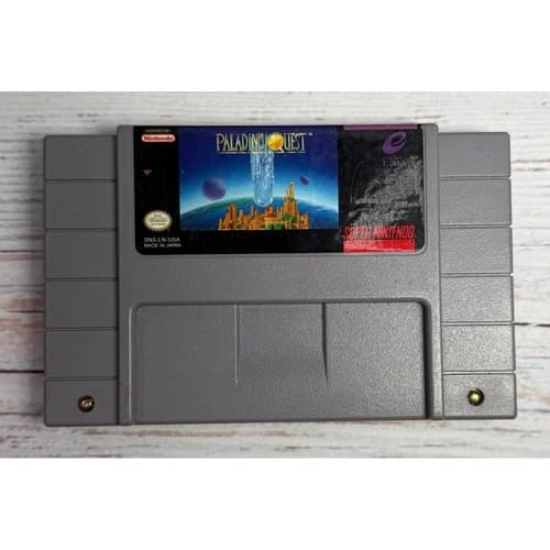 Paladin's Quest (Super Nintendo Entertainment System, 1993) SNES
