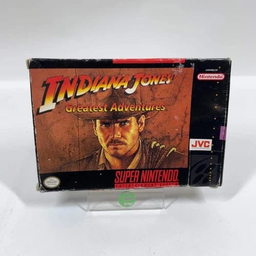 Indiana Jones' Greatest Adventures (Super Nintendo SNES, 1994)