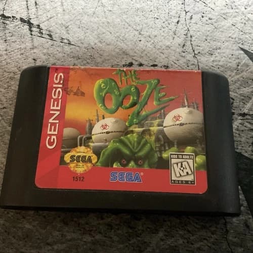 Sega Genesis The Ooze Cartridge Only