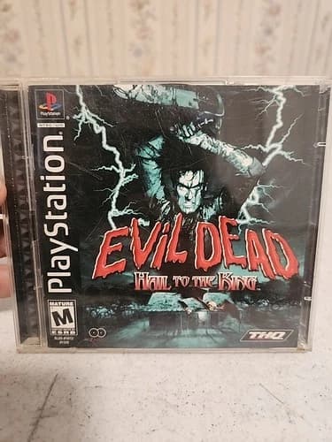 Evil Dead Hail to the King Sony PlayStation PS1 Video Game CIB Survival Horror