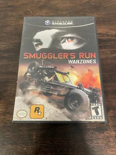 Smuggler's Run Warzones Nintendo Gamecube CIB **READ** DIsc Scratched
