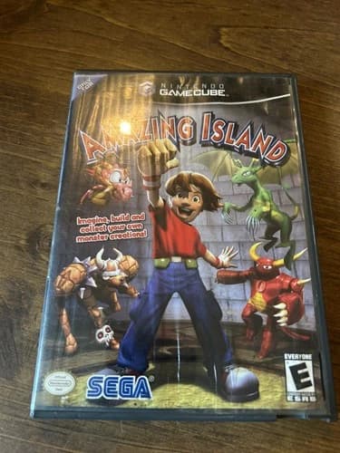Amazing Island (Nintendo GameCube, 2004) CiB Tested & Working!