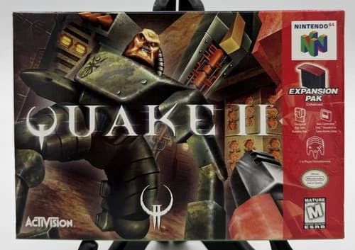 Quake 2 II (Nintendo 64 N64) Complete - Tested - Authentic