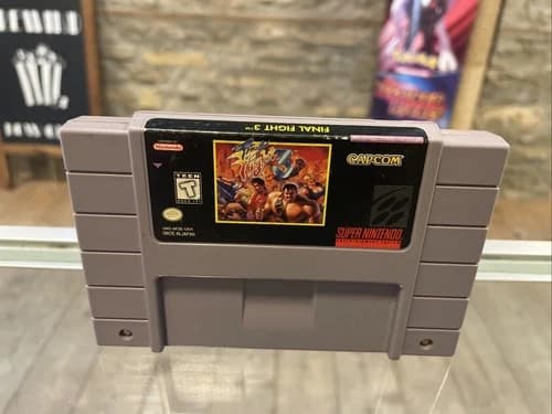 FINAL FIGHT 3 - Super Nintendo SNES - Rare
