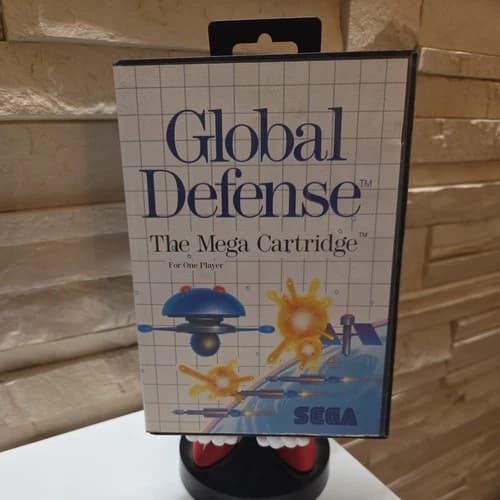 Sega Master System - Global Defense - CIB - incl manual Excellent