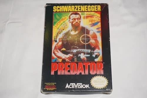 Predator (Nintendo NES) Complete in Box CIB