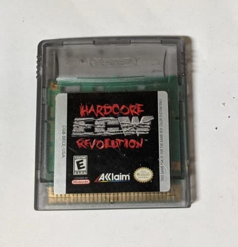 ECW Hardcore Revolution [Nintendo Game Boy - CGB-BECE-USA]