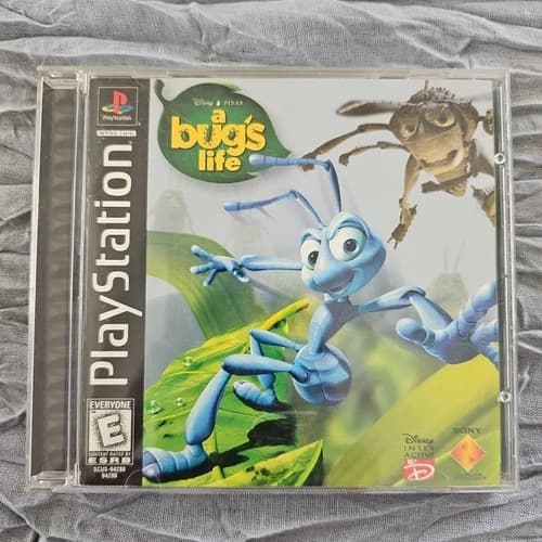 A Bugs Life, Disney Pixar, PlayStation 1,rated E 1998