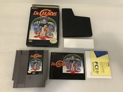 Dr. Chaos (Nintendo NES 1988) CIB