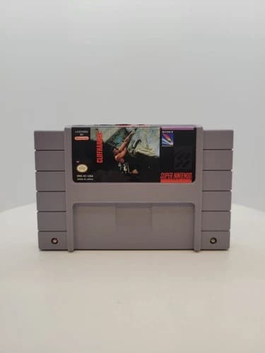 Cliffhanger Super Nintendo SNES Authentic Tested Loose