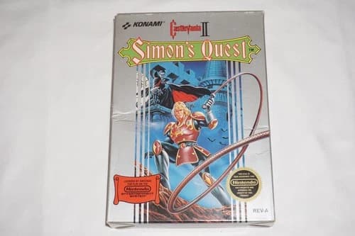 Castlevania II: Simon's Quest (Nintendo NES) Complete in Box CIB