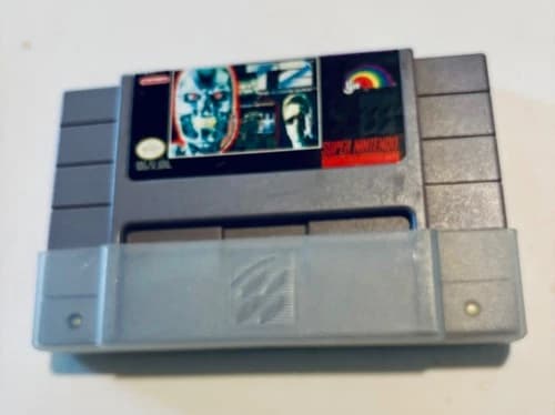 T2: The Arcade Game Terminator T2 Super Nintendo SNES 1993 | TESTED & WORKING
