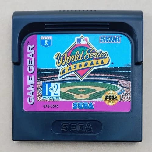 World Series Baseball (Sega Game Gear) - Cartridge Only