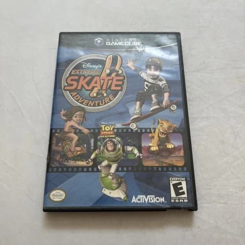 Disney's Extreme Skate Adventure Nintendo GameCube CIB 2001 Video Game