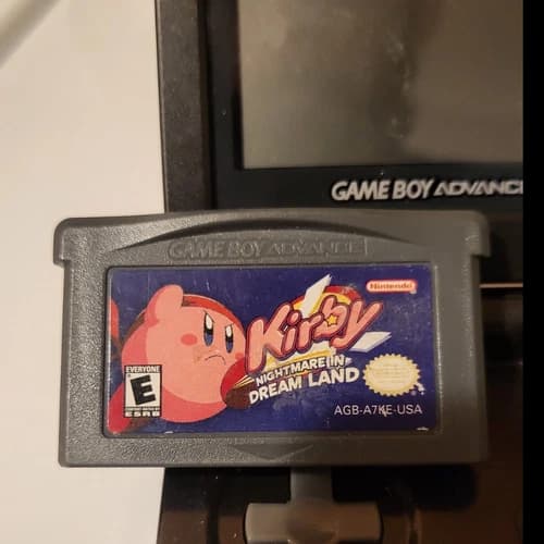 Kirby: Nightmare in Dream Land Nintendo Game Boy Advance Nintendo E NTSC-U/C