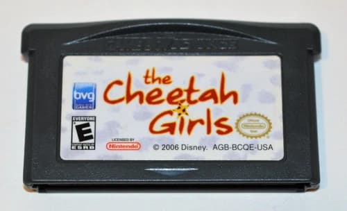 THE CHEETAH GIRLS NINTENDO GAMEBOY ADVANCE SP GBA