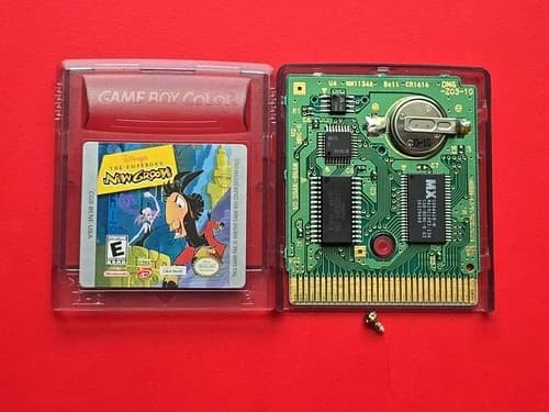 Disney's The Emperor's New Groove Game Boy Color Nintendo GBC Authentic Saves