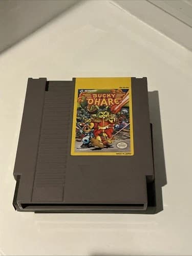 Bucky O'Hare Nintendo NES Game Cartridge Authentic