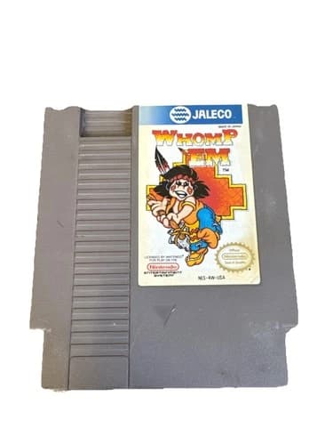 Whomp 'Em Nintendo NES “Great Condition Clean ” - RARE!