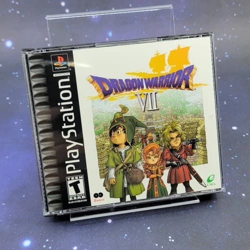 Dragon Warrior VII (Sony PlayStation) Video Game CIB Complete PS1 w/ Reg Card