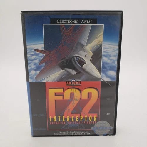 F-22 Interceptor (Sega Genesis, 1990)
