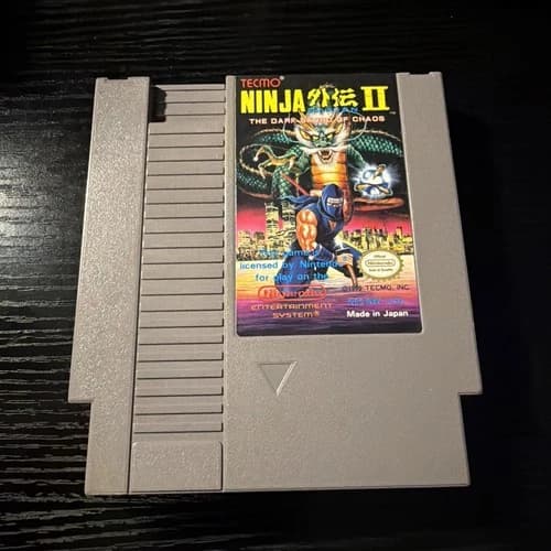 Ninja Gaiden II 2 The Dark Sword of Chaos (Nintendo NES, 1990) Cartridge Only