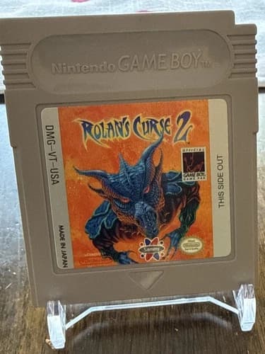 Rolan’s Curse 2 Nintendo Game Boy Tested and Plays-Ultra Rare!