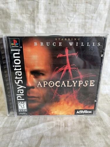 Apocalypse (PlayStation 1 PS1, 1998) - CIB Complete Bruce Willis
