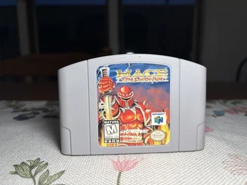 Mace: The Dark Age (Nintendo 64, 1997) N64 Authentic Game Cartridge Working