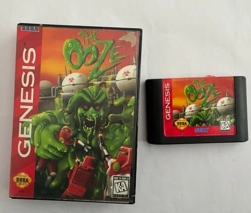 The Ooze Sega Genesis 1995 Tested Working