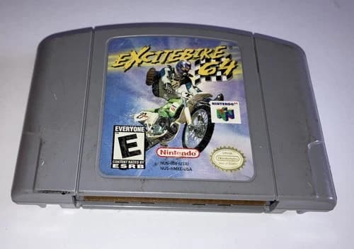 Excitebike 64 (Nintendo 64, 2000) N64 * CARTRIDGE ONLY * - TESTED & WORKS!