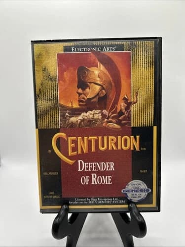 Centurion: Defender of Rome (Sega Genesis, 1991) Complete CIB Authentic & Tested