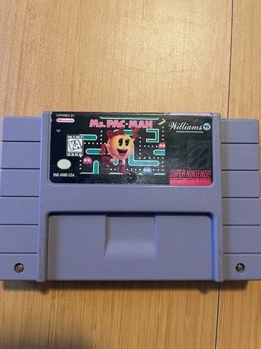 Ms. Pac-man Super Nintendo SNES - Cartridge Only