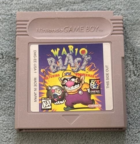 Authentic Wario Blast (Nintendo Game Boy Video Game 1994) Tested Working