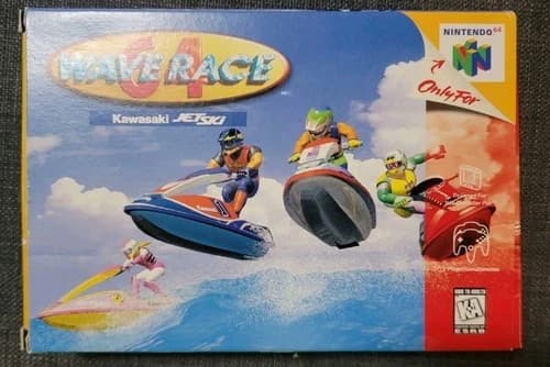 Wave Race 64 - Nintendo 64 N64 - CIB - Authentic, Tested, Working