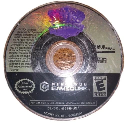 Spyro: A Hero's Tail Game Only (Nintendo GameCube, 2004) (TESTED) Fast Shipping