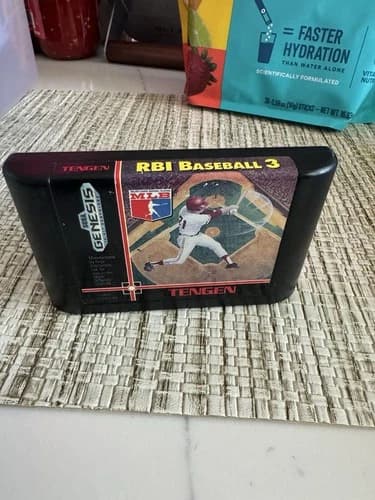 R.B.I. Baseball 3 Sega Genesis Tested And Working