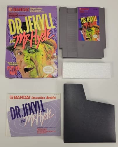 Dr. Jekyll and Mr. Hyde (Nintendo Entertainment System, 1989) CIB