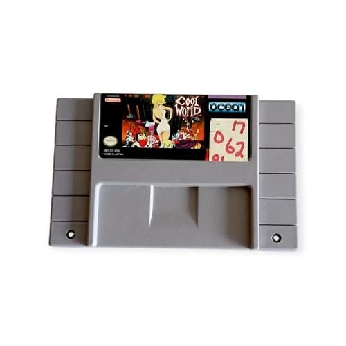 Cool World (Super Nintendo, 1992) SNES Cart Only! Tested & Working!