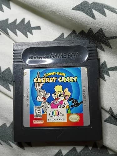 looney tunes carrot crazy gameboy color