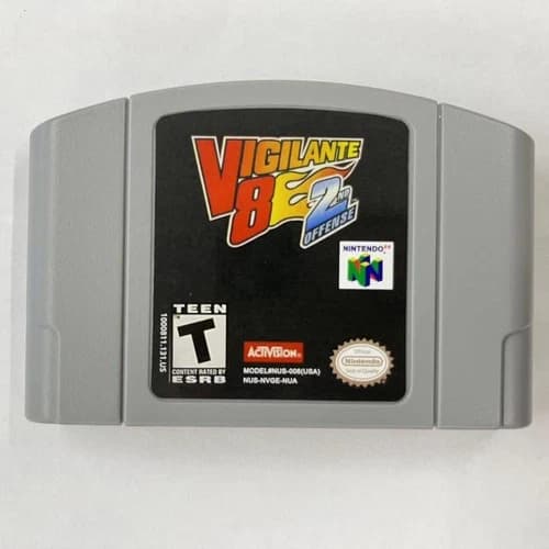 Vigilante 8: 2nd Offense - Nintendo 64 (N64) Great for collectors