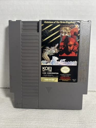Romance of the Three Kingdoms (Nintendo NES) Tested Working