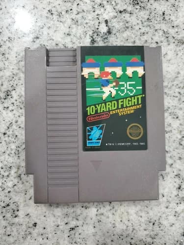 10-Yard Fight (NES Nintendo) Free Fast Shipping Great Label